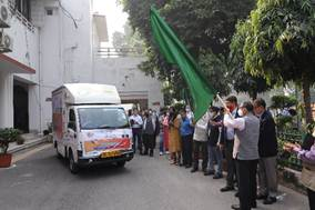 Department of Justice launches “Tele-Law on Wheels” Campaign as a part Azadi Ka Amrit Mahotsav celebrations
