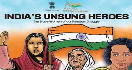 Pictorial book release on India’s Women Unsung Heroes of Freedom Struggle